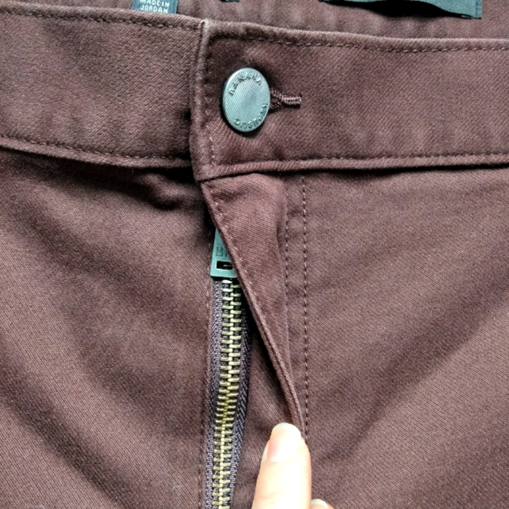 NWT 42x34 Banana Republic Traveler Slim Fit Chocolate Brown Casual Pants NEW - Picture 5 of 12